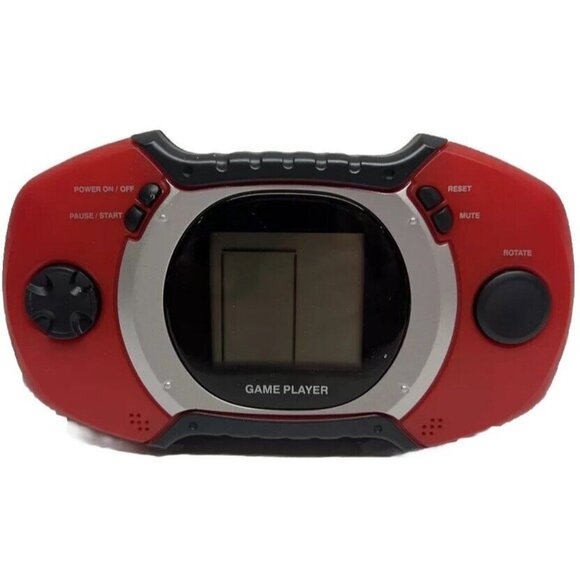 Vintage Game Player Handheld Electronic Game Red & Black Tested And Working - Picture 1 of 4